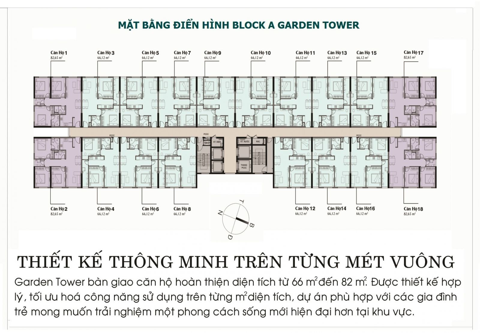 Mặt Bằng Chung Cư An Phú Thịnh Garden Tower